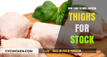 Perfect Chicken Thigh Stock: Optimal Boiling Time Revealed