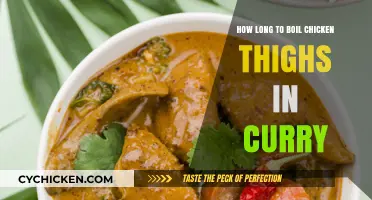 Perfectly Tender Curry Chicken Thighs: Optimal Boiling Time Guide
