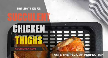 Perfectly Succulent Chicken Thighs: Mastering the Ideal Boiling Time