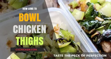 Perfectly Cooked Chicken Thighs: Mastering Bowling Time and Techniques