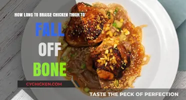 Perfectly Tender: Braising Chicken Thighs Until They Fall Off the Bone