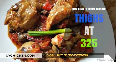 Perfectly Tender Chicken Thighs: Braising Time at 325°F Revealed