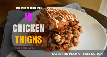 Perfect Brine Time for Bone-In Chicken Thighs: A Guide