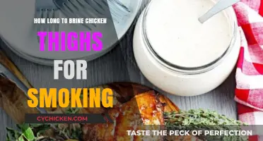 Perfectly Brined Smoked Chicken Thighs: Timing Tips for Juicy Results