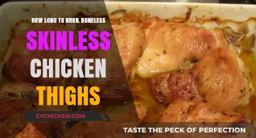 Perfectly Broiled Chicken Thighs: Timing Tips for Juicy Results