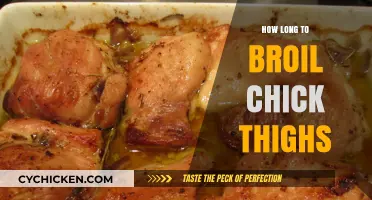 Perfectly Broiled Chicken Thighs: Timing Tips for Juicy Results
