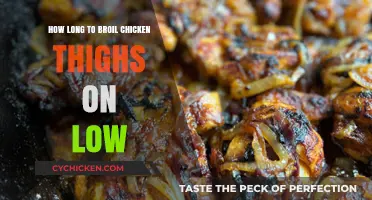Perfectly Broiled Chicken Thighs: Low Heat Timing Guide