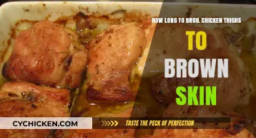 Perfectly Broiled Chicken Thighs: Timing for Crispy, Golden Skin