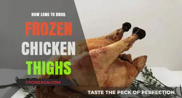 Broiling Frozen Chicken Thighs: Perfect Timing for Juicy Results