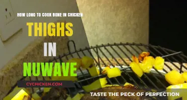 Perfectly Cooked Bone-In Chicken Thighs in Your NuWave Oven