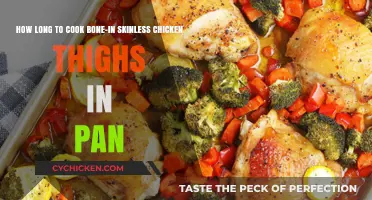 Perfect Pan-Cooked Bone-In Skinless Chicken Thighs: Timing Tips