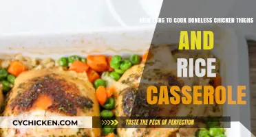 Perfect Boneless Chicken Thighs and Rice Casserole Cooking Time Guide