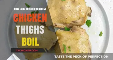 Perfectly Boiled Boneless Chicken Thighs: Cooking Time Guide