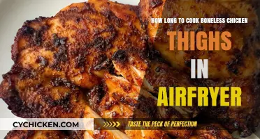 Perfect Air Fryer Boneless Chicken Thighs: Cooking Time Guide