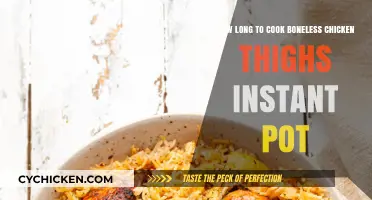 Perfect Instant Pot Boneless Chicken Thighs: Quick Cooking Time Guide