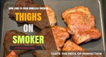 Smoking Perfection: Optimal Time for Juicy Boneless Chicken Thighs