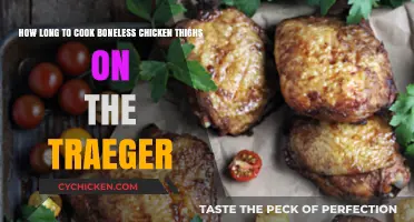 Perfect Traeger Boneless Chicken Thighs: Cooking Time & Tips