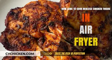 Perfect Air Fryer Boneless Chicken Thighs: Cooking Time Guide