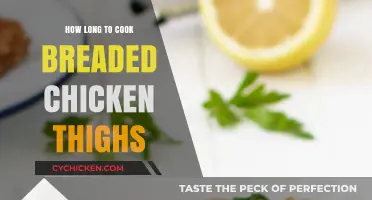 Perfectly Crispy Breaded Chicken Thighs: Optimal Cooking Time Guide