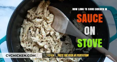Perfectly Cooked Chicken in Sauce: Stovetop Timing Tips