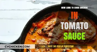 Perfect Chicken in Tomato Sauce: Optimal Cooking Time Guide
