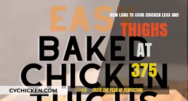 Perfectly Cooked Chicken Legs and Thighs at 375°F: Timing Guide