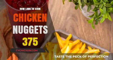 Perfectly Crispy Chicken Nuggets: Cooking Time at 375°F Revealed