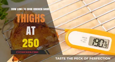 Perfectly Cooked Chicken Thighs: Timing at 250 Degrees Revealed