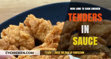 Perfectly Cooked Chicken Tenders in Sauce: Timing Tips & Tricks