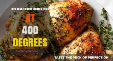 Perfectly Cooked Chicken Thighs: Timing Tips at 400 Degrees