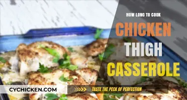 Perfect Chicken Thigh Casserole: Optimal Cooking Time & Tips
