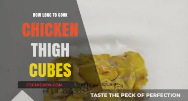 Perfectly Cooked Chicken Thigh Cubes: Timing Tips for Juicy Results