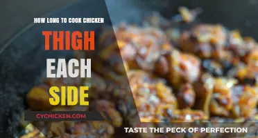 Perfect Chicken Thighs: Optimal Cooking Time Each Side Revealed