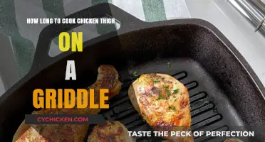 Perfect Griddle-Cooked Chicken Thighs: Timing Tips for Juicy Results