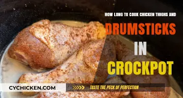 Perfect Crockpot Chicken Thighs & Drumsticks: Cooking Time Guide
