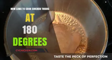 Perfectly Cooked Chicken Thighs: Timing Tips at 180 Degrees