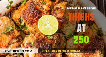 Perfectly Cooked Chicken Thighs: Timing Tips at 250°F