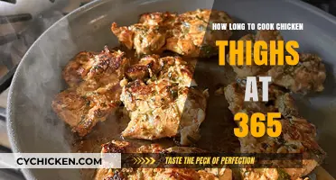Perfectly Cooked Chicken Thighs: 365°F Timing Guide