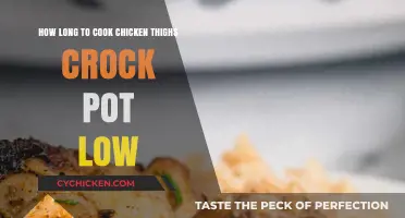 Perfectly Tender Crock Pot Chicken Thighs: Low & Slow Cooking Time