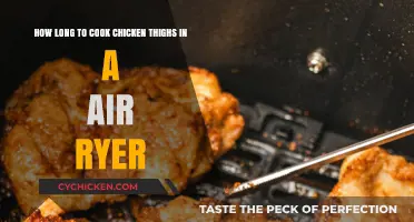 Perfect Air Fryer Chicken Thighs: Cooking Time & Tips