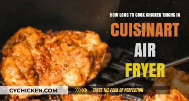 Perfectly Crispy Air Fryer Chicken Thighs: Cuisinart Cooking Time Guide