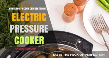 Perfectly Cooked Chicken Thighs in Your Electric Pressure Cooker: Timing Tips