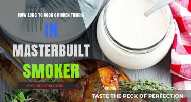 Perfectly Smoked Chicken Thighs: Masterbuilt Cooking Time Guide