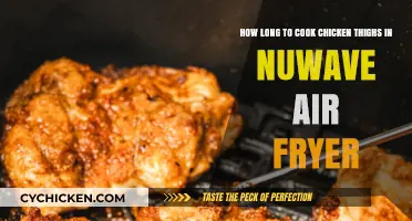 Perfectly Crispy Chicken Thighs in Your Nuwave Air Fryer: Timing Guide