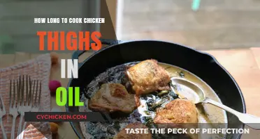 Perfectly Crispy Chicken Thighs: Oil Cooking Time Guide