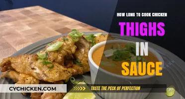 Perfectly Cooked Chicken Thighs in Sauce: Timing Tips & Tricks