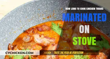 Perfectly Cooked Marinated Chicken Thighs on the Stove: Timing Tips