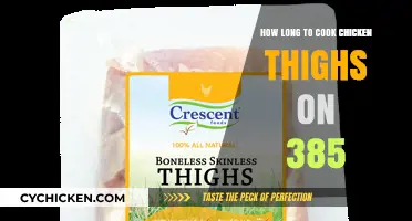 Perfectly Cooked Chicken Thighs at 385°F: Timing Tips
