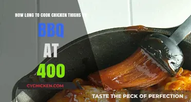Perfect BBQ Chicken Thighs: Cooking Time at 400°F Revealed
