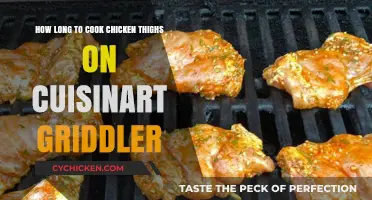 Perfect Chicken Thighs on Cuisinart Griddler: Cooking Time Guide